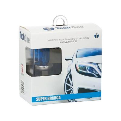 Lampada Super Branca Techone H9 55w 8500k Com Inmetro
