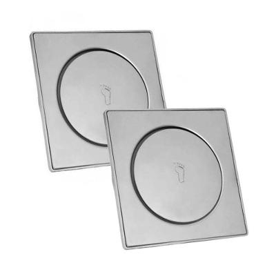 Kit Ralo Inteligente Click 10x10 15x15 cm para Box e Chuveiro Veda Mau Cheiro Inox OEM