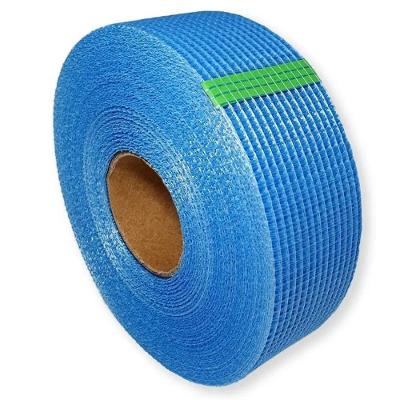 Fita Telada de Fibra de Vidro 5cm X 90m para Drywall para Reparar Juntas e Evitar Rachaduras Azul