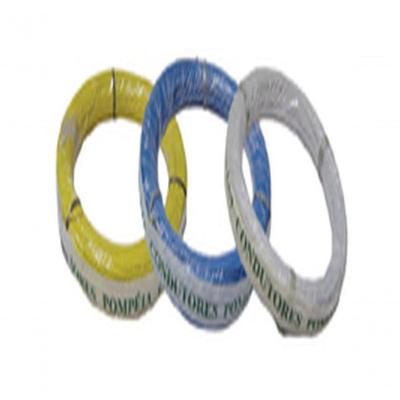 Fio Cabinho Elétrico Cabo Auto Plastic 1,50MM 300V Seção 1,50MM Branco Condutores Pompéia