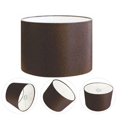 Cúpula para Abajur e Luminária CP-8018 40X25CM Tecido Resistente à Maresia Café Vivare Brasil