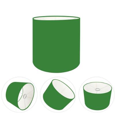 Cúpula para Abajur e Luminária CP-8005 Cilíndrica 18X18CM Resistente à Maresia Verde-folha Vivare