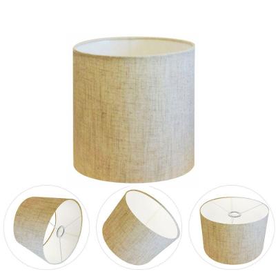 Cúpula para Abajur e Luminária CP-8008 20X25CM Bocal Europeu Resistente à Maresia Rustico-bege