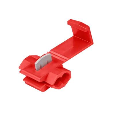 Conector de Derivação Taplink 0,50 a 1,00MM para Conexão Elétrica com Instalação Rápida Vermelho
