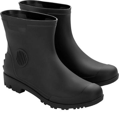 Bota (ab) Pvc 43 Preta C3/4 Sf Vonder