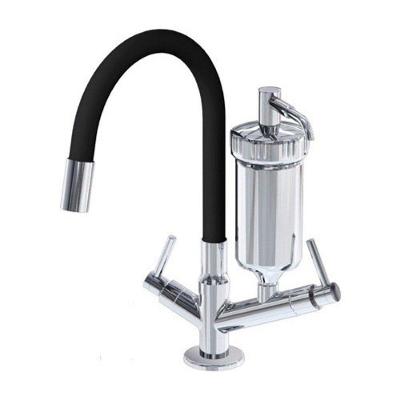 Torneira com Filtro de Bancada para Cozinha Flexivel Alavanca Instalação em Mesa Plástico ABS OEM