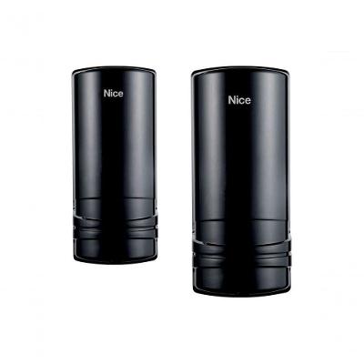 Sensor de Barreira Ativo Nice Black com 2 Feixes de Infravermelho e Vedação Contra Maresia Preto