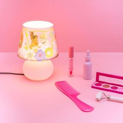 Luminária Abajur de Mesa Princesas Disney Tpc com Cabo de Força com Interruptor 1,8M e Uso
