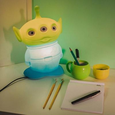 Luminária Alien Toy Story Tpc com Boa Intensidade de Luz e Uso Noturno Confortável Verde
