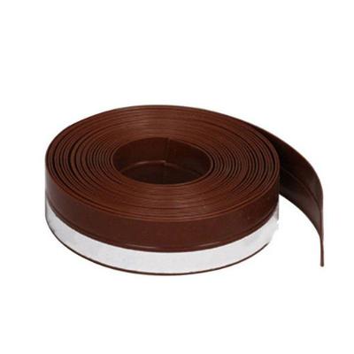 Fita de Vedação para Porta Ultra Fita de Silicone 5M Auto Adesivo Marrom Premium Colchões