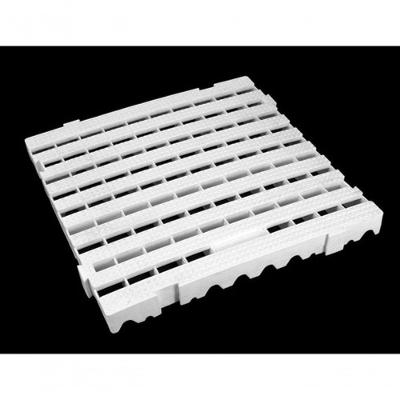 Estrado Modular EM1 em Polipropileno Quadrado 51x51CM Antiderrapante para Uso Comercial Preto