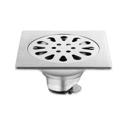 Ralo de Piso Moderno Anti-odor e Insetos Elimina Mau Cheiros Inox Jocenter