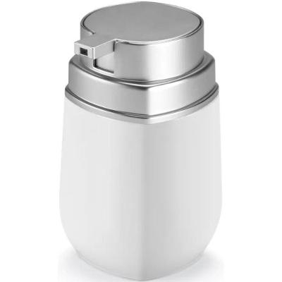 Porta Sabonete Líquido Conceito para Banheiro com Design Moderno e Acabamento Elegante Branco Arthi