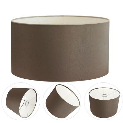 Cúpula para Abajur e Luminária CP-8028 em Tecido Resistente à Maresia Cáqui Vivare Brasil Iluminação
