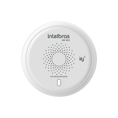 Detector de Fumaça Smart IDF 620 com Notificação para Smartphone e Instalação sem Fio Intelbras