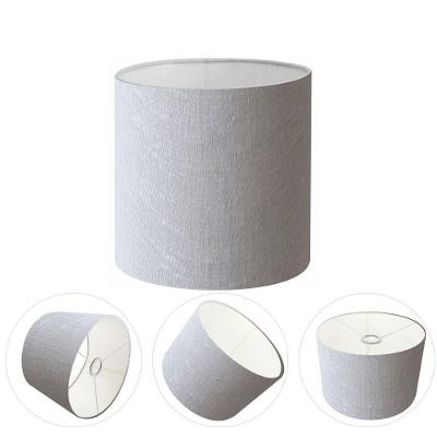 Cúpula para Abajur e Luminária CP-8010 25X25CM Bocal Europeu Rustico-cinza Vivare Brasil Iluminação
