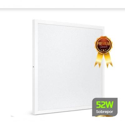 Placa de LED LLSQ452IP 52W 4200K Quadrada 60X60CM com Fluxo Luminoso 6240 LÚMENS Branca