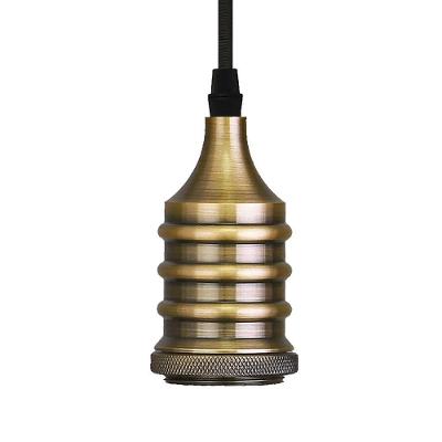 Pendente Dot Metal Wave Ouro com Base E27 40W para Teto Uso Interno Dourado Taschibra