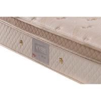 Cama Box Baú Casal: Colchão Molas Ensacadas Herval MasterPocket Pallace Bambu Plus + Base CRC Suede Bege(138x188) - 5