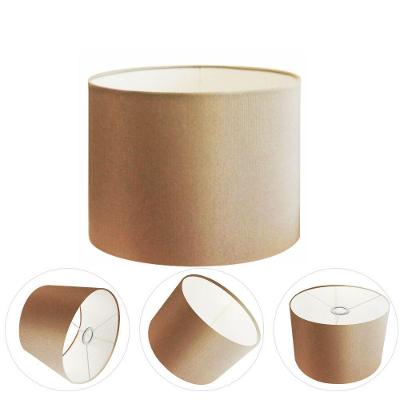 Cúpula para Abajur e Luminária Cilíndrica CP-8013 30X30CM Resistente à Maresia Palha Vivare Brasil