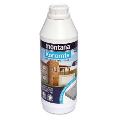 Protetor de Pedras e Concreto Koromix 1 LITRO para Proteção de Superfícies Minerais Montana