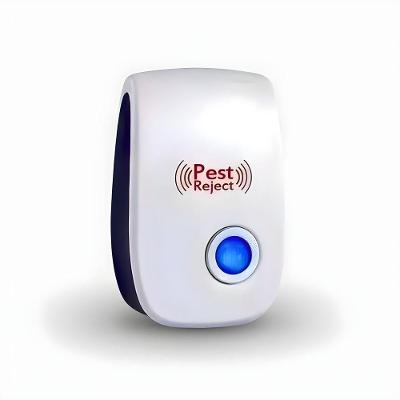 Repelente Eletrônico de Pragas Repelente Bivolt Controle Ultrassônico Ecológico Branco Utimix