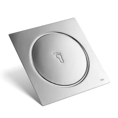 Ralo Inteligente Ralo Click 10x10 cm Veda Cheiro Sistema Click Prata OEM