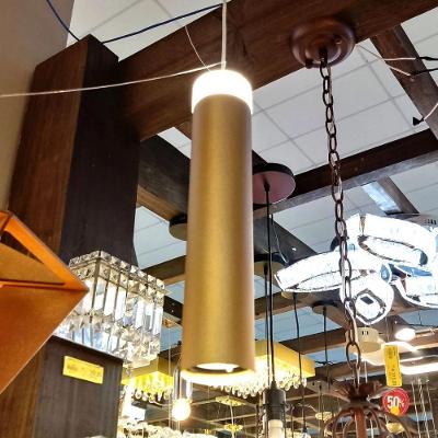 Pendente Dcd01131 com LED 7W 3000K e Estrutura em Metal Bronze