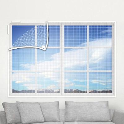 Tela Mosquiteira com Velcro para Janela em Tecido Telado 0,86x105CM Branca