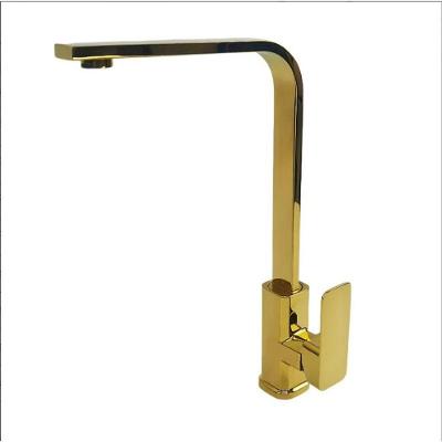 Torneira para Cozinha Dubai Gourmet Monocom Monocomando de Bancada em Aço Inoxidável Escovado