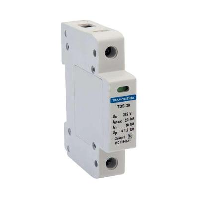 Supressor de Surto Monofásico Dps-tds 20ka Proteção para Equipamentos 110V-220V Tramontina