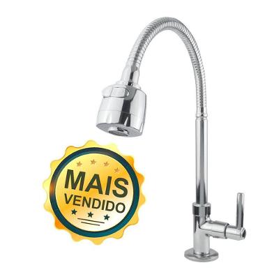 Torneira Gourmet de Cozinha para Cuba Link 1-4 de Volta para Bancada Mesa e Pia em Plástico ABS Inox