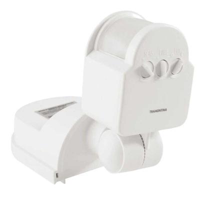 Sensor de Presença Sensor Presenca 180º - Articulado Semi Aberto com Cobertura 180º Bivolt 110V-220V