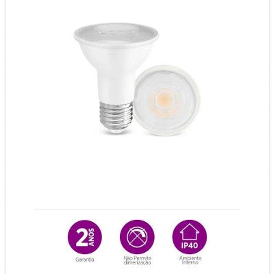 Lâmpada LED Par20 Crystal Se-110.3198 6W 4000K 400LM Branco Save Energy