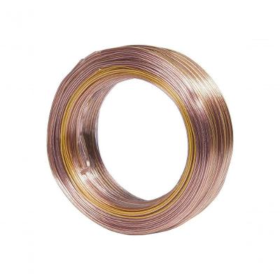 Cabo Paralelo Cristal 2X0.50MM 100M com Condutor 100% Cobre Transparente Technoise