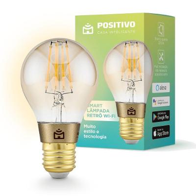 Smart Lâmpada Retrô Wi-fi Positivo Tecnologia Smart Lâmpada
