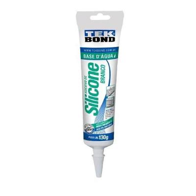 Silicone Base d'água para Vedação e Impermeabilização 130G Resistente à Chuva