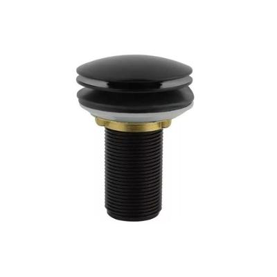 Válvula para Lavatório Click 7-8 com Sistema de Eliminação de Mau Cheiro Preto OEM