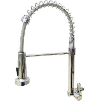 Torneira para Cozinha Gourmet Inox Escovado Monocomando de Bancada em Plástico ABS Inox OEM