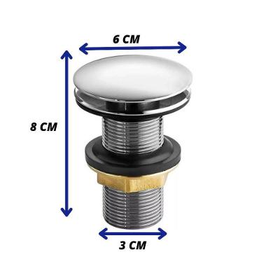 Torneira para Banheiro Flexível com Válvula Clic de Bancada em Aço Inoxidável Regulável Preto OEM