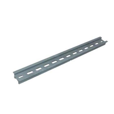 Trilho Perfurado 35mm para Fixar Disjuntor em PVC 33 e 5 cm Cinza Bet Plásticos Universo do Lar
