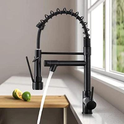 Torneira de Cozinha Torneira Gourmet Cozinha Monocomando Bancada Latão Fosco Preto OEM