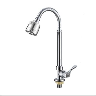 Torneira Gourmet Flexível para Cozinha Chuveirinho Duplo 1-2 Volta de Parede em Aço Inoxidável Preto