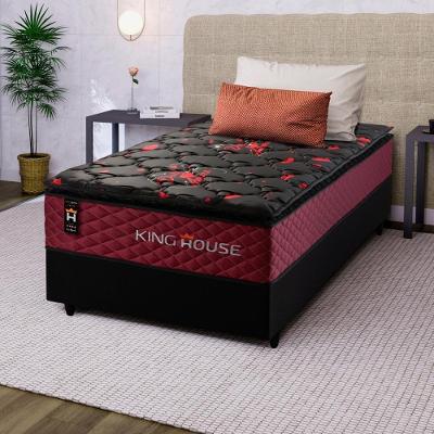 Cama Box Molas Ensacadas Toronto Solteiro 88x188 King House