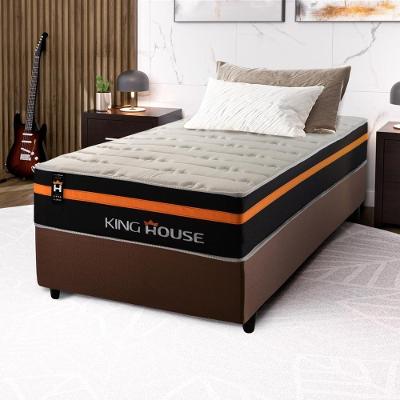 Cama Box Molas Ensacadas Sirius Solteiro 88x188 King House