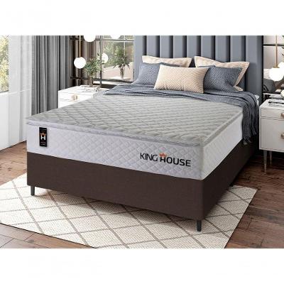 Cama Box Molas Ensacadas New Moon Casal 138x188 King House