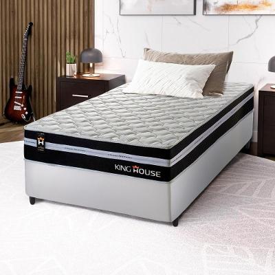 Cama Box Molas Ensacadas Durham Solteiro 88x188 King House