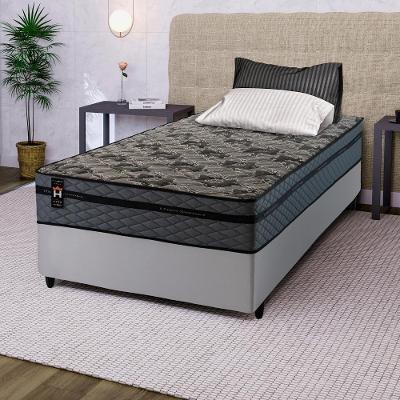 Cama Box Molas Ensacadas Montreal Solteiro 88x188 King House