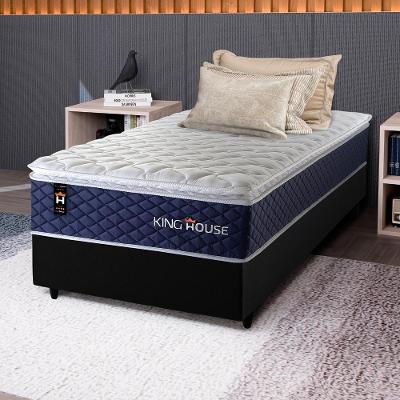 Cama Box Molas Ensacadas Lagras Solteiro 88x188 King House