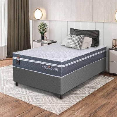 Cama Box Cairo Molas Ensacadas Solteiro 88x188 King House